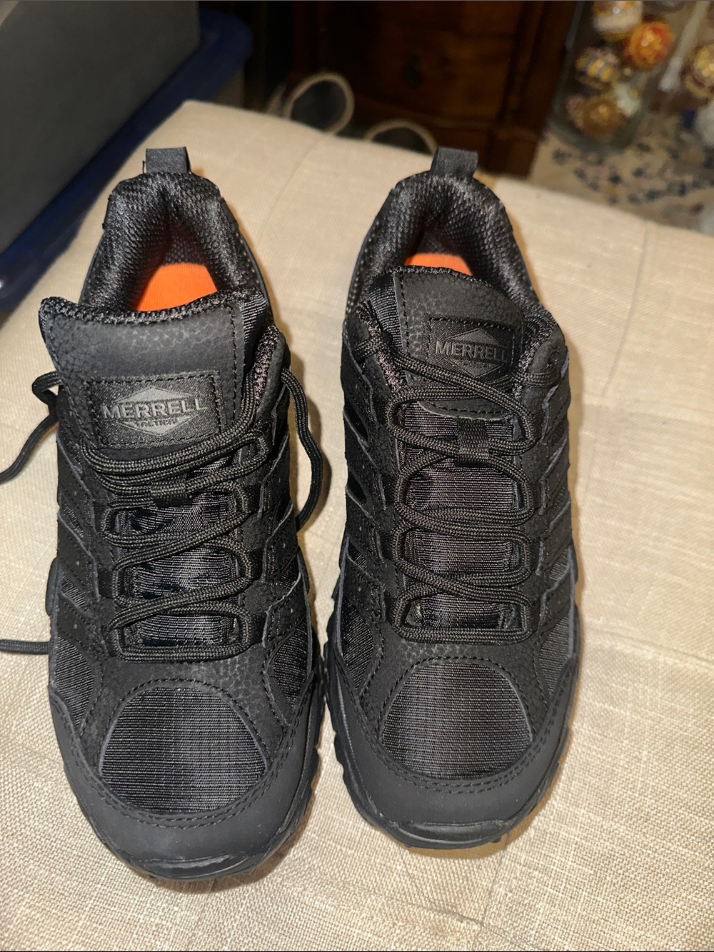 Brand New Merrell Moab 2 Tactical / Hiking Shoes - Black Mens 4.5 Women’s 6